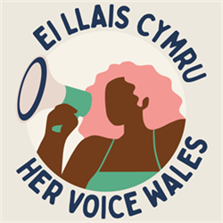 Her Voice Wales logo